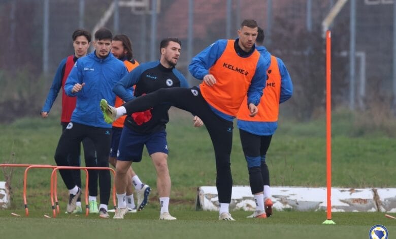 Reprezentativci BiH odradili posljednji trening uoči Nizozemske
