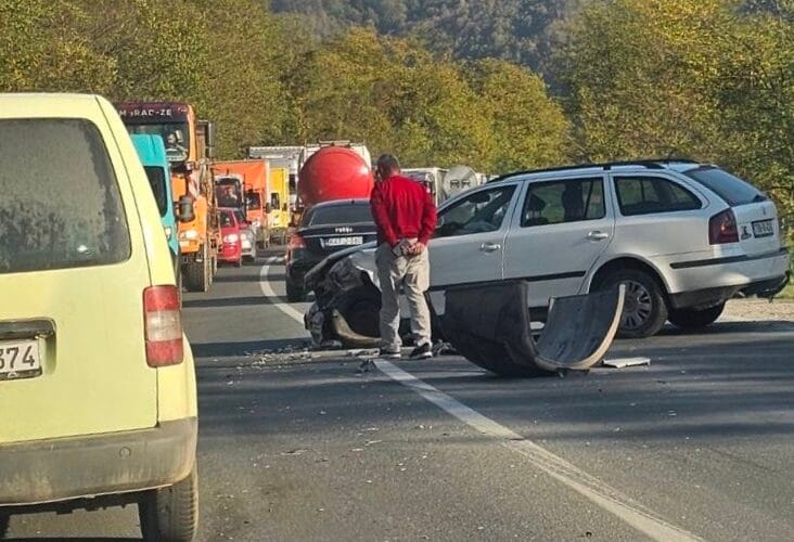 Saobraćajna nezgoda na magistralnom putu kod Žepča