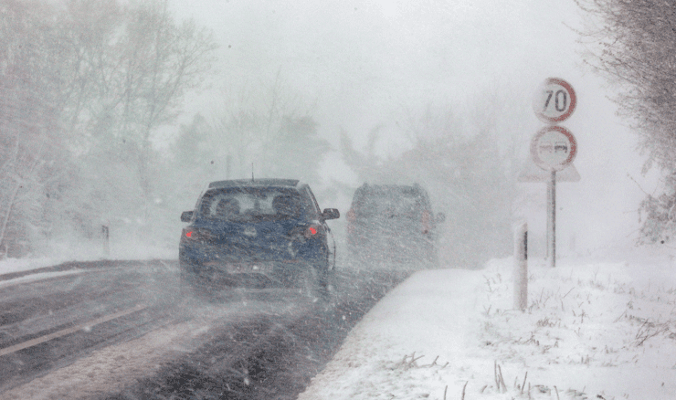 U BiH na snazi narandžasto upozorenje zbog vjetra, kiše i snijega