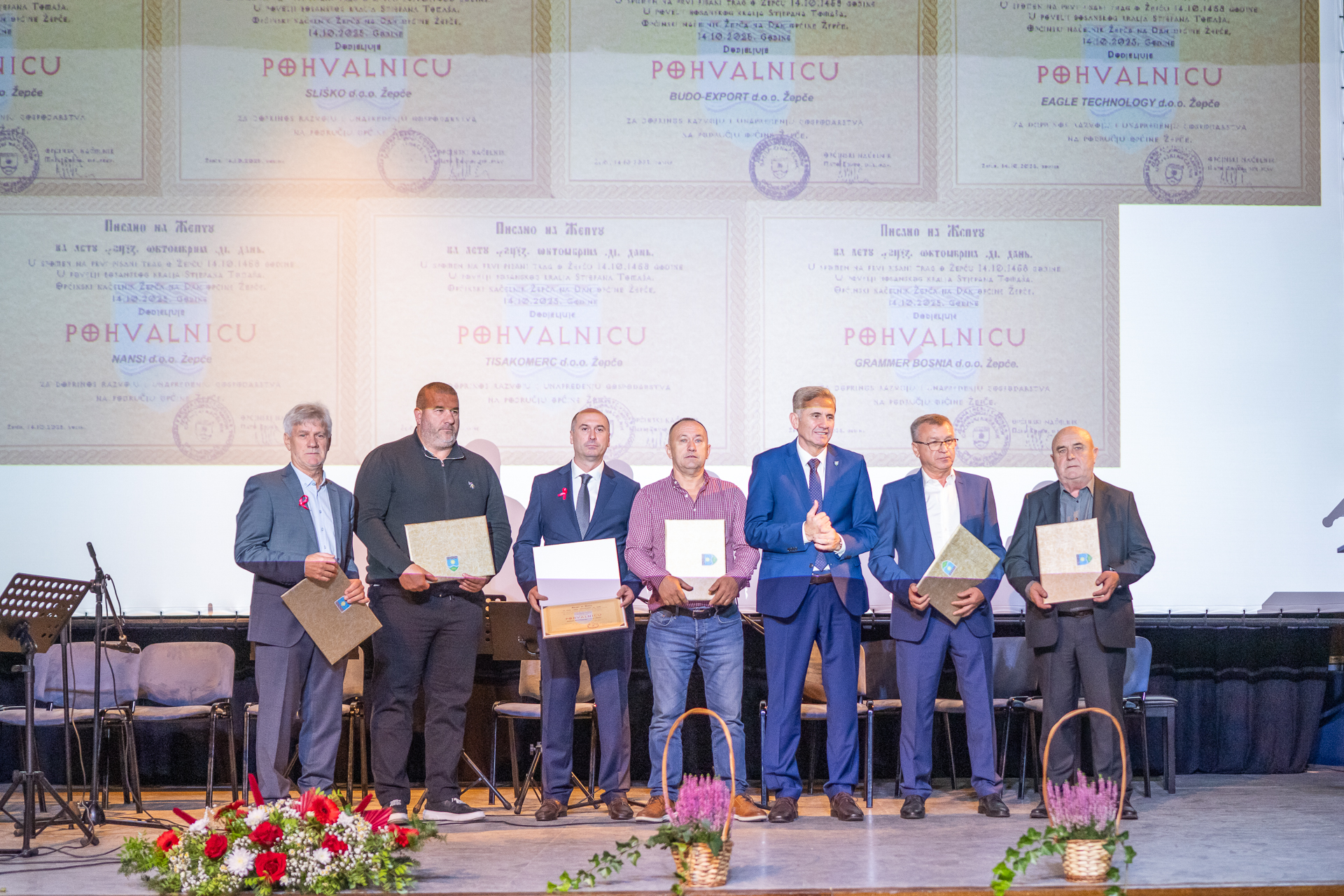 Dan općine Žepče obilježen svečanom sjednicom i dodjelom priznanja