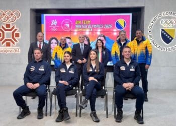 Muzaferija i Šljivić nose zastave BiH na ZOI “Milano Cortina 2026”