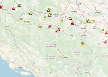 Moguć porast vodostaja i rizik od lokalnih poplava tokom vikenda u BiH